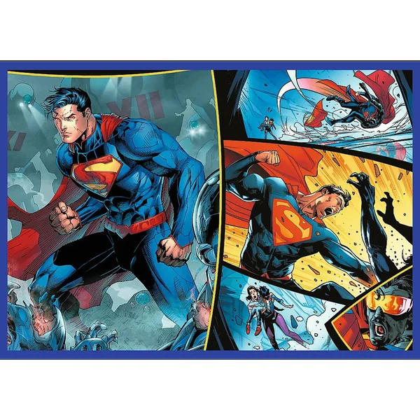 Trefl Puzzle 4x250 Le courage de Superman