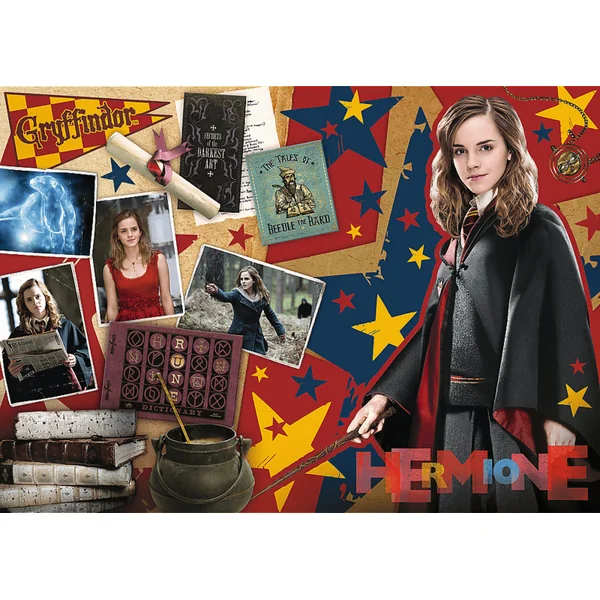 Trefl Puzzle Harry Potter, Harry Potter, Ron, Hermione 3en1 400 + 500 + 600 pièces