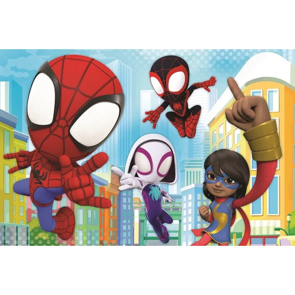 Trefl Puzzle Super Shape XXL Spidey et ses amis incroyables 60 pièces