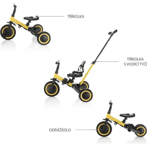 Tricycle 3 en 1, Kodi Bronze