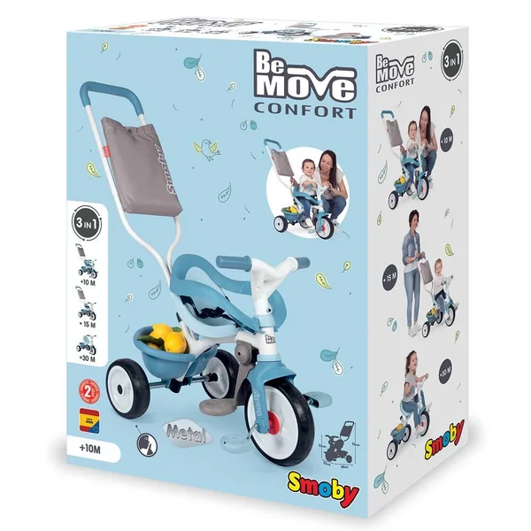 TRICYCLE BE MOVE CONFORT BLEU