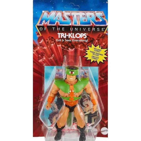 Triklops figurine Masters of the Universe Origins Mattel 14 cm