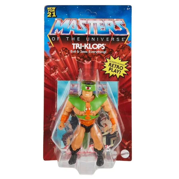 Triklops figurine Masters of the Universe Origins Mattel 14 cm