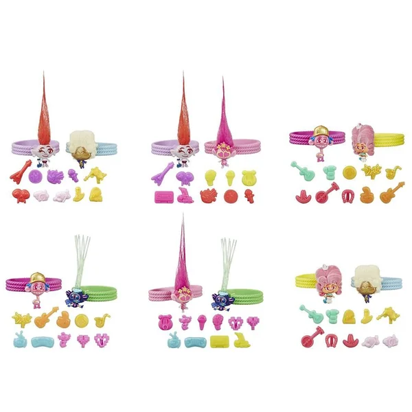 TROLLS 2 - TOURNEE MONDIALE MINI FIGURINE AMIS PETITS DANSEURS