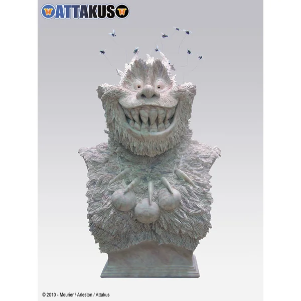 TROLLS DE TROY: TETRAM (EDITION "MARBRE") - buste en résine 88 cm