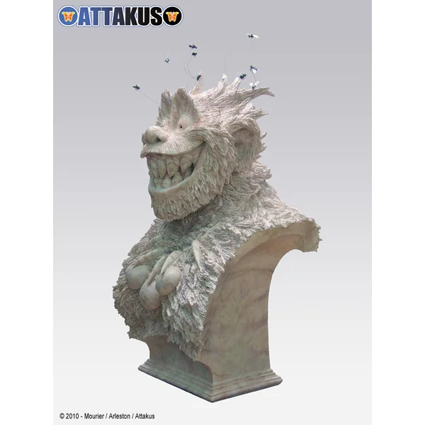 TROLLS DE TROY: TETRAM (EDITION "MARBRE") - buste en résine 88 cm