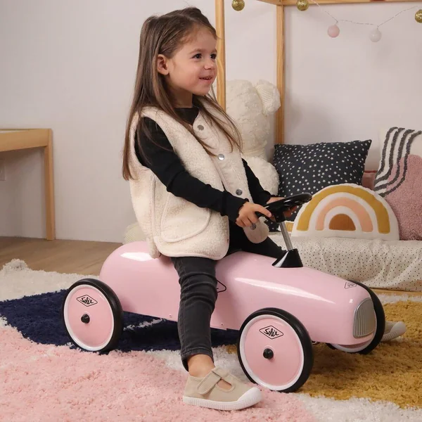 TROTTEUR SOLEX METAL 73CM ROSE VINTAGE