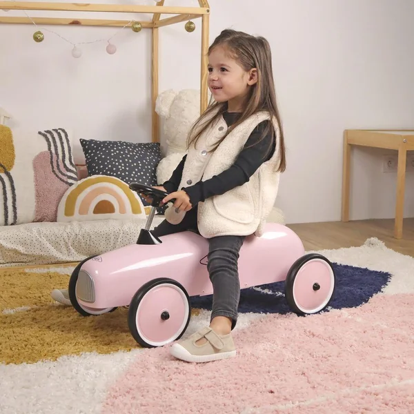 TROTTEUR SOLEX METAL 73CM ROSE VINTAGE