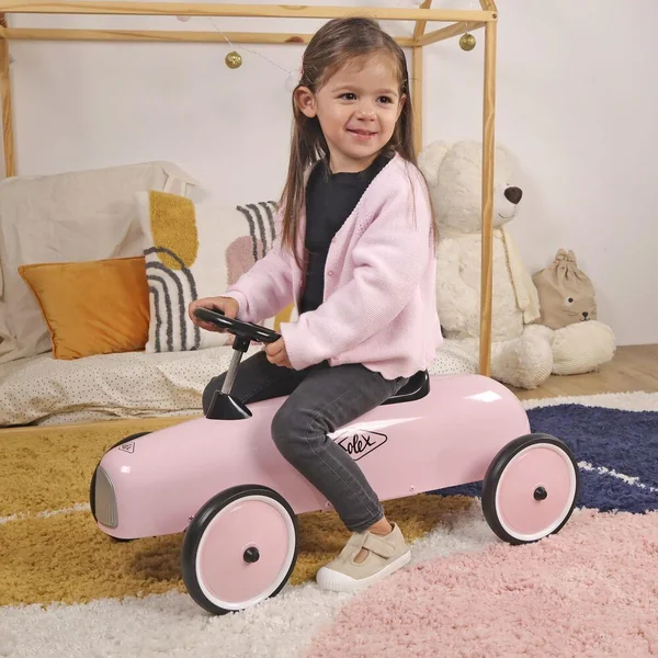 TROTTEUR SOLEX METAL 73CM ROSE VINTAGE