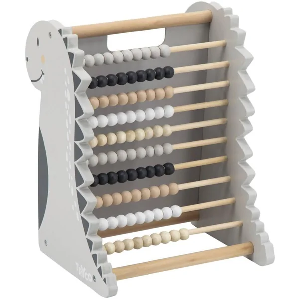 TRYCO - JOUET EN BOIS - ABACUS , DINOSAUR