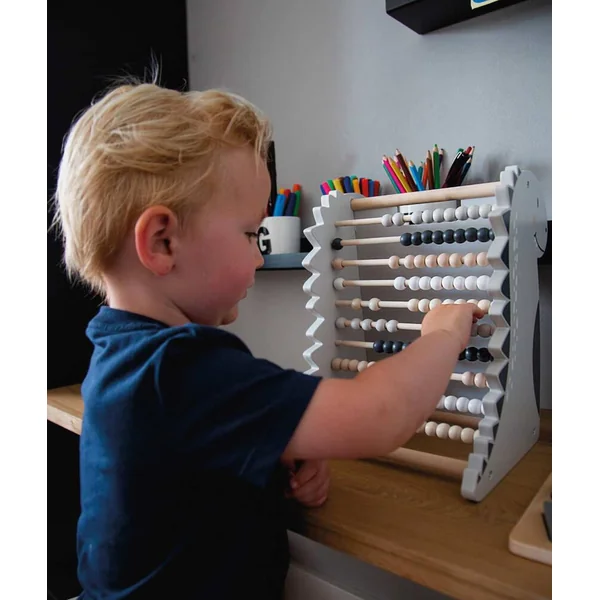 TRYCO - JOUET EN BOIS - ABACUS , DINOSAUR