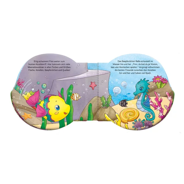 Trötsch Verlag - Books - Mein kleiner Fisch Waterproof Bath Book - 24M+ - Educational Play