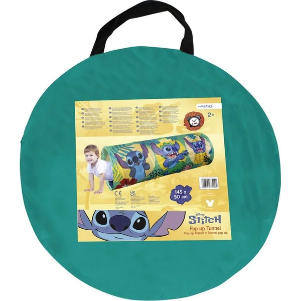 Tunnel Pop Up STITCH 150cm, diamètre 45cm