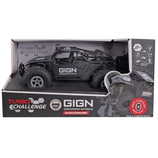 TURBO CHALLENGE - GIGN 1/16E RADIOCOMMANDE