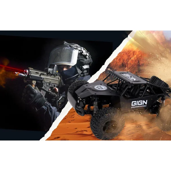 TURBO CHALLENGE - GIGN 1/16E RADIOCOMMANDE