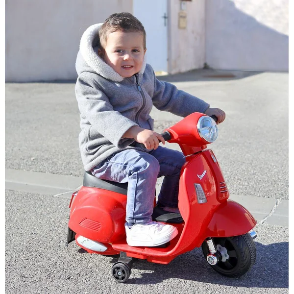 TURBO CHALLENGE - PORTEUR ELECTRIQUE - MINI VESPA GTS ROUGE