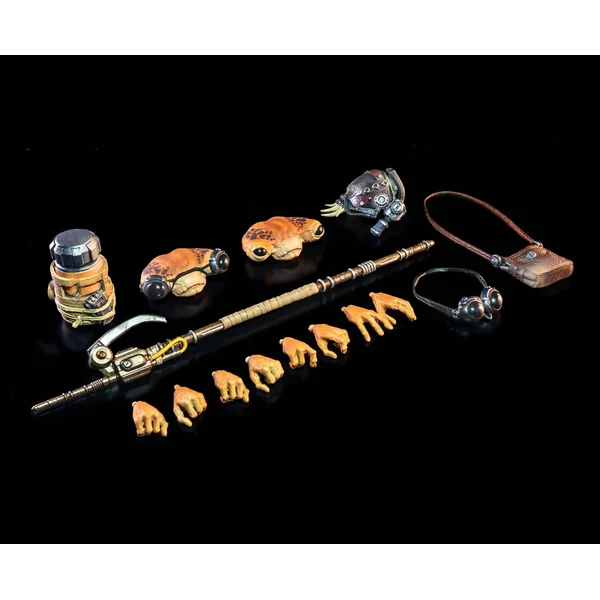 Uk-Ha figurine Cosmic Legions OxKrewe Book One Thraxxon Four Horsemen 15 cm