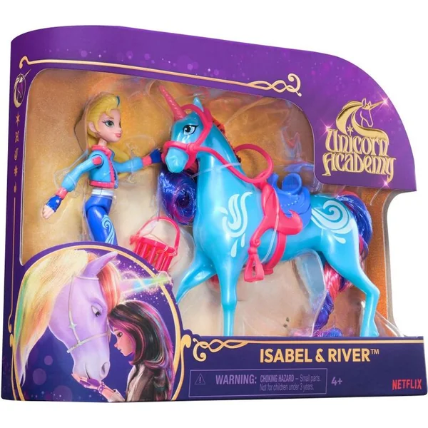 Unicorn Academy Figurines 11 cm Isabel et River