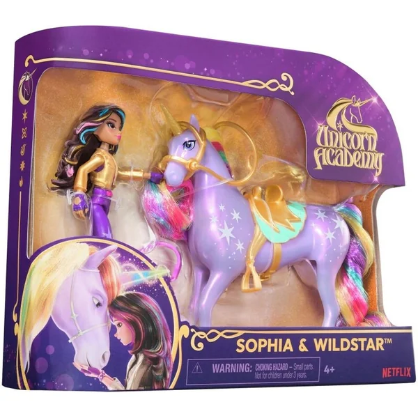 Unicorn Academy figurines 11 cm Sophia et Wildstar