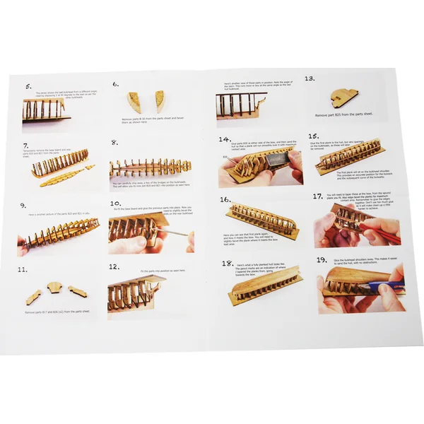 Vanguard Models bateau amiral 36" 1:64 kit