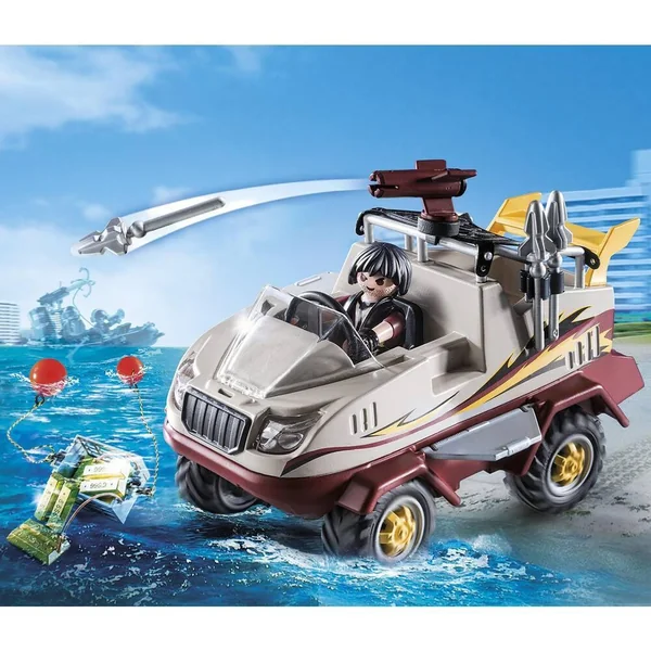 VEHICULE AMPHIBIE ET BANDIT - 9364