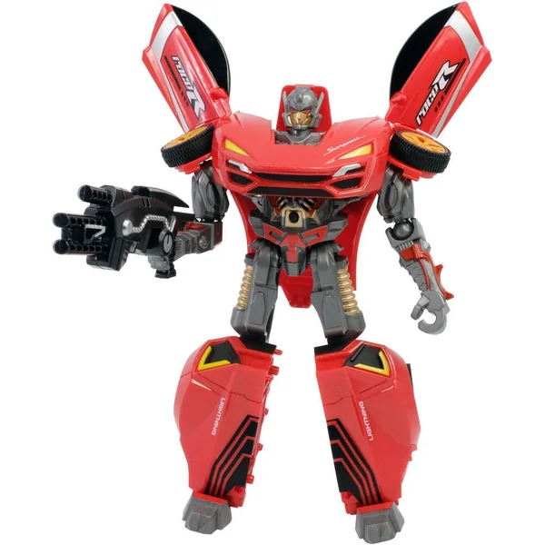 VEHICULE TRANSFORMABLE ROUGE