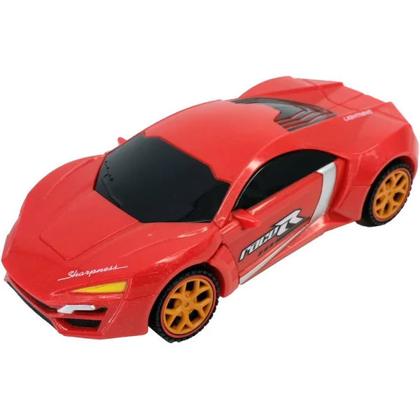 VEHICULE TRANSFORMABLE ROUGE