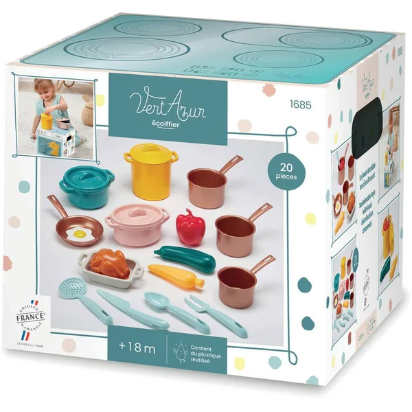 VERT AZUR - SET DE CUISINE