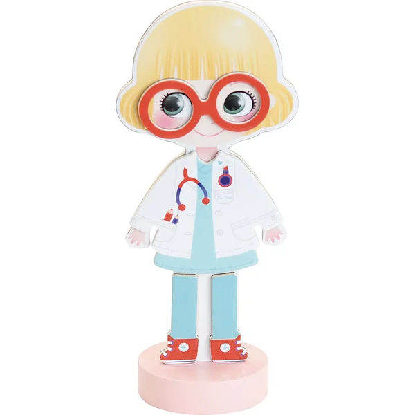 Vilac Puzzle magnétique à habiller designer Mia