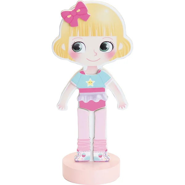 Vilac Puzzle magnétique à habiller designer Mia