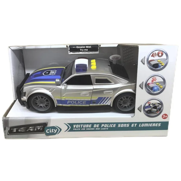 VOITURE DE POLICE SONS ET LUMIERES