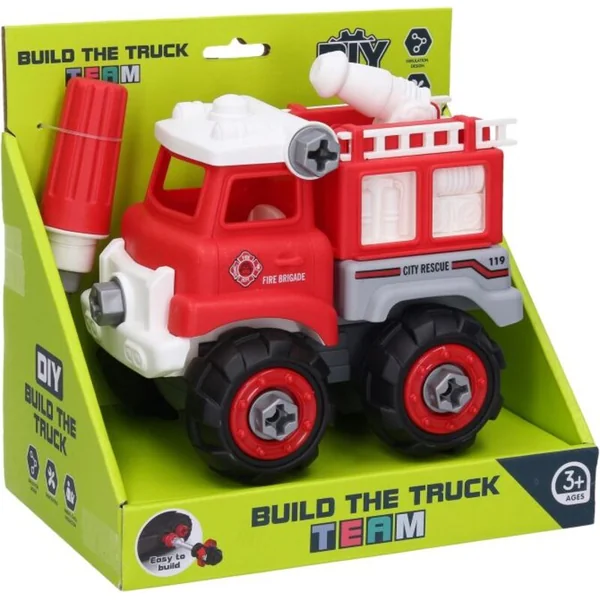 Voiture de pompiers à visser 16 cm