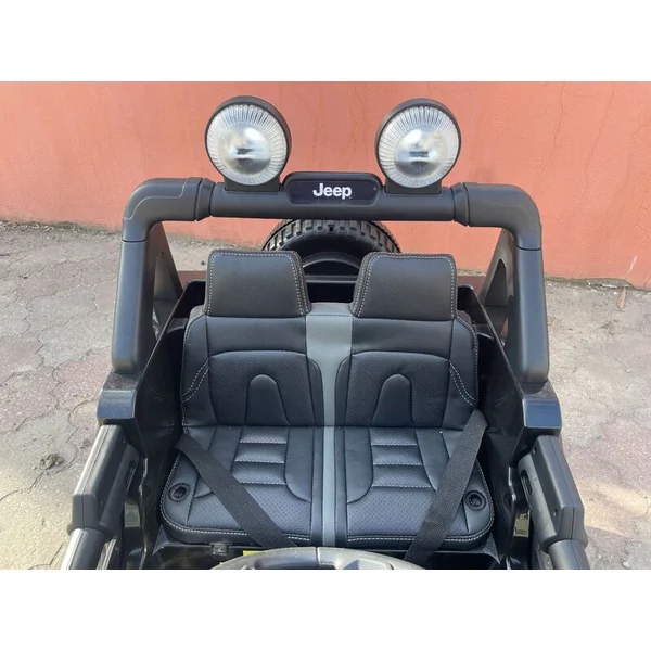 Voiture électrique JEEP Wrangler, Monoplace, noire