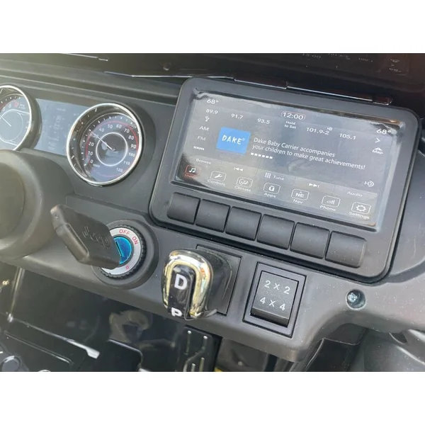 Voiture électrique JEEP Wrangler, Monoplace, noire