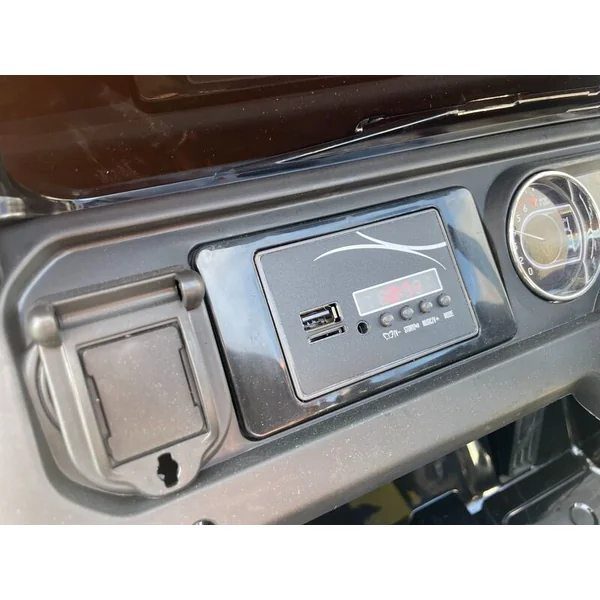 Voiture électrique JEEP Wrangler, Monoplace, noire