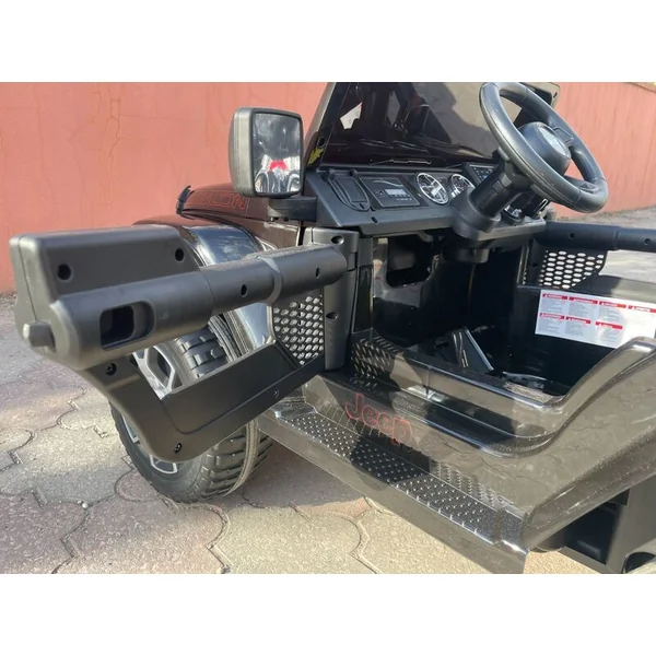 Voiture électrique JEEP Wrangler, Monoplace, noire