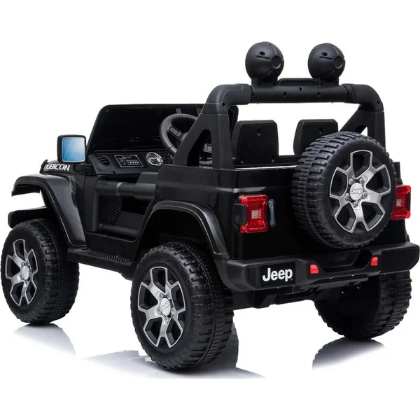 Voiture électrique JEEP Wrangler, Monoplace, noire