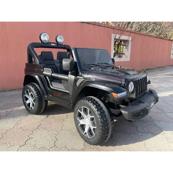 Voiture électrique JEEP Wrangler, Monoplace, noire
