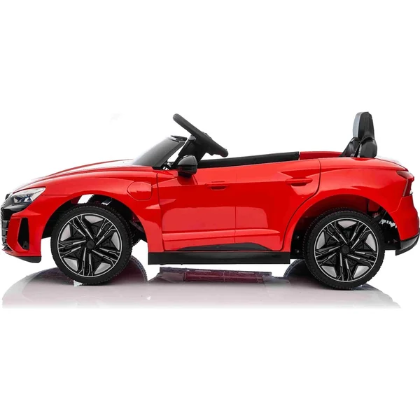 Voiture électrique pour enfants Audi RS E-tron GT 12V, rouge, siège large une place, 2,4 GHz di