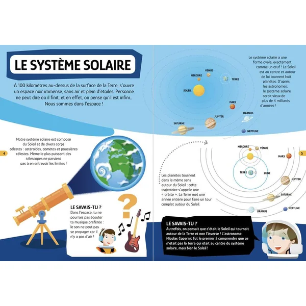 VOYAGE, DECOUVRE, EXPLORE. L'ESPACE. LE SYSTEME SOLAIRE - N.E. 2024