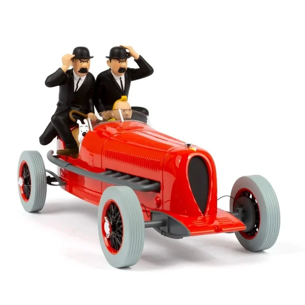 Véhicule de collection 1:12 Tintin Le bolide rouge "Les cigares du pharaon" Tintinimaginatio 2023 (44504)
