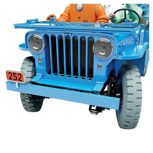 Véhicule de collection 1:8 Tintin La Jeep Bleue "Objectif Lune" Tintinimaginatio 2025 (44300)