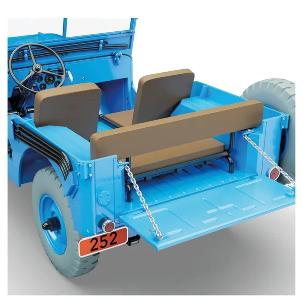 Véhicule de collection 1:8 Tintin La Jeep Bleue "Objectif Lune" Tintinimaginatio 2025 (44300)