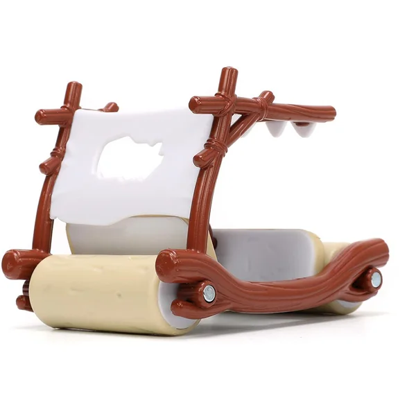 Véhicule miniature 1:32 Les Pierrafeu / The Flintstones: The Flintmobile with Fred Flintsone, Jada Toys (33382br)