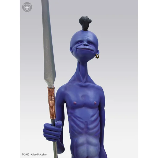 WEED TRIBE - statuette résine & métal 100 cm