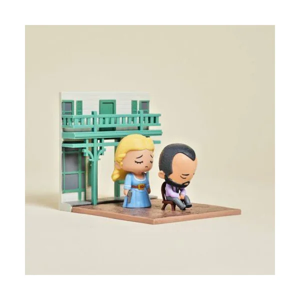 WESTWORLD: DOLORES & ARNOLD - diorama en vinyle 14 cm