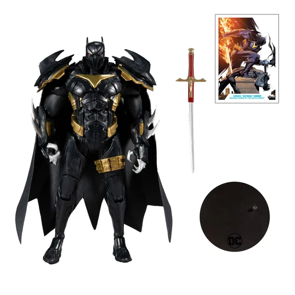 WHITE KNIGHT AZBAT FIGURINE DC MULTIVERSE McFARLANE TOYS 18 CM