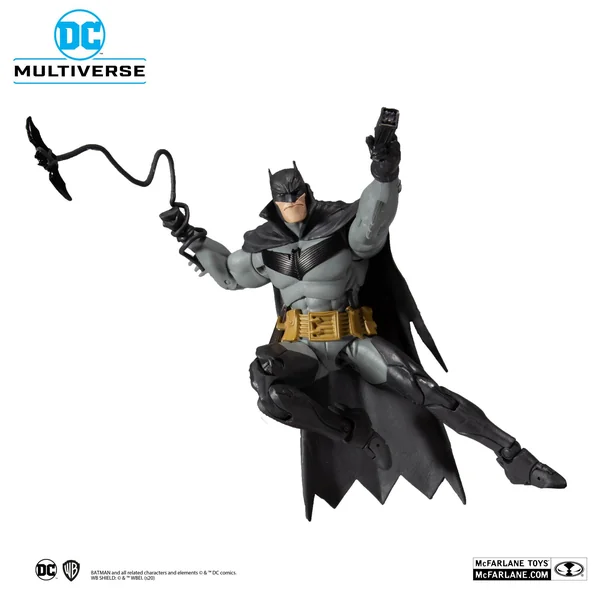 WHITE KNIGHT BATMAN FIGURINE DC MULTIVERSE McFARLANE TOYS 18 CM