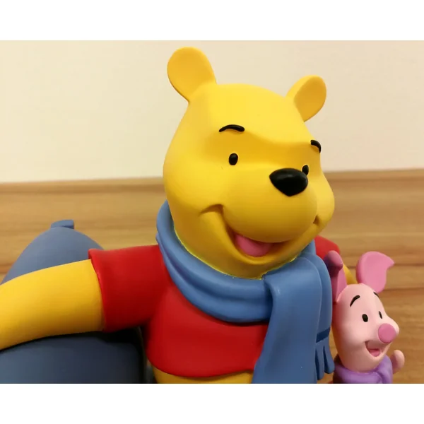 WINNIE L'OURSON: WINNIE, BOURRIQUET ET PORCINET - statuette en résine 15 cm