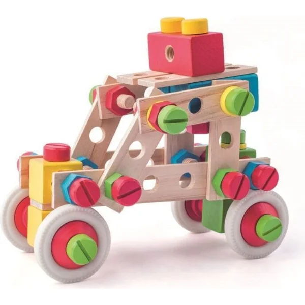 Woody Kit de construction en seau 140 pcs